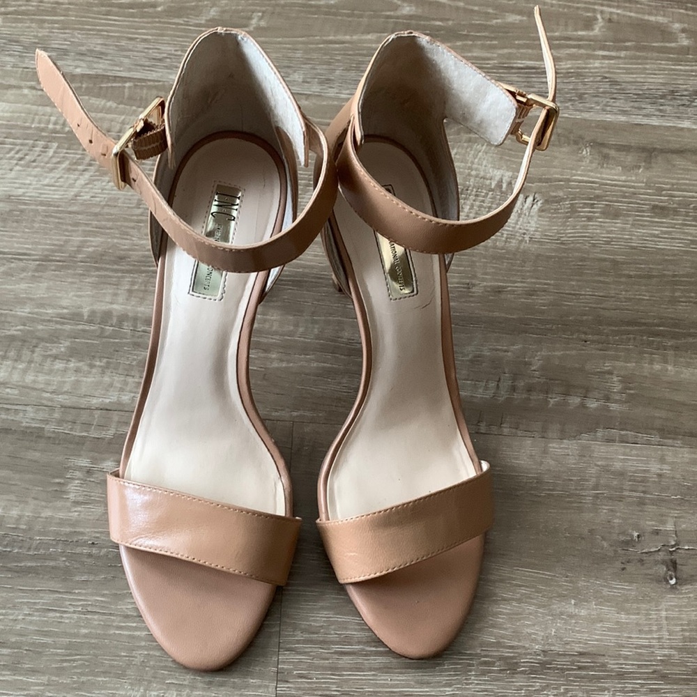 Cute nude heels from inc